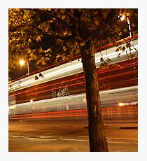 Bus Hoe Photographic Print