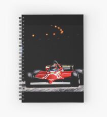 Gilles Villeneuve, Monaco GP, 1981 Spiral Notebook