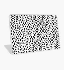 Dalmatiner Spots (schwarz / weiß) Laptop Folie