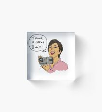 Thank u, next kris Acrylic Block