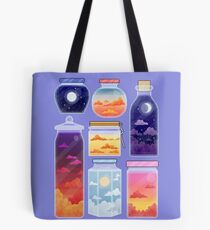 Sky Bottles Tote Bag