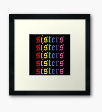 James Charles Sisters Artistry Logo Wiederholen Gerahmtes Wandbild