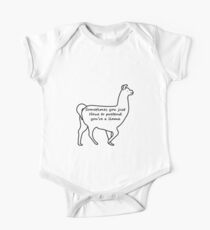Pretend you're a llama One Piece - Short Sleeve