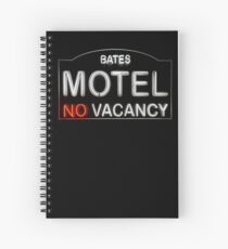 Bates Motel Sign Spiral Notebook