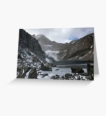 Chasm Lake in October Greeting Card