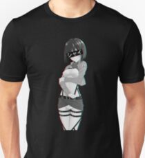 Mikasa - Shy (Glitch) Unisex T-Shirt