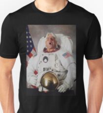 Camiseta unisex Perdido en el espacio de la montaña
