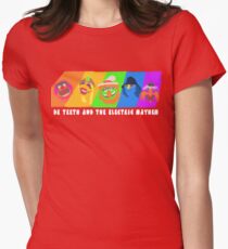 Dr Teeth and the Electric Mayhem Rainbow (The Muppets) Women's Fitted T-Shirt