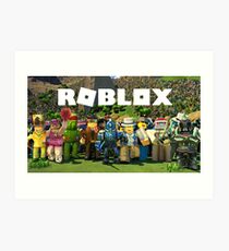 Roblox Art Prints Redbubble - teaching prestonplayz roblox gave him admin