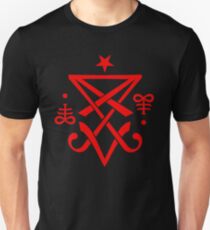 Occult Sigil of Lucifer Satanic Unisex T-Shirt
