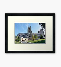 National Cathedral College, Washington DC, USA Framed Print