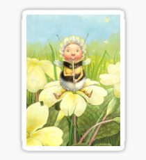 'Beebod' - cute bee-pixie Sticker