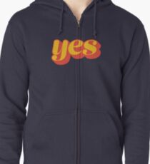 Affirmative Zipped Hoodie