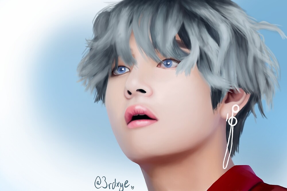 Kim Taehyung V Bts De 3rdxye Redbubble