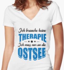 Ostsee Shirt mit V-Ausschnitt