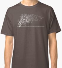 The Sound of Nature In Motion - White Classic T-Shirt