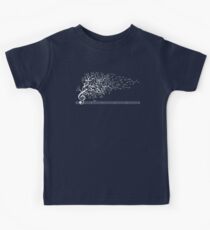 The Sound of Nature In Motion - White Kids Tee
