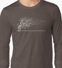 The Sound of Nature - White Long Sleeve T-Shirt