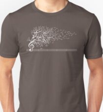 The Sound of Nature - White Unisex T-Shirt