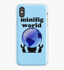 MINIFIG WORLD iPhone Case/Skin
