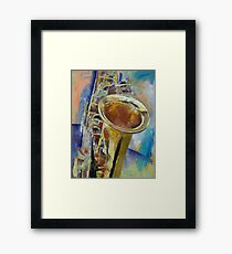 Saxophone Framed Print