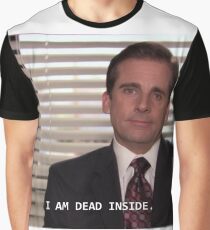 Camiseta gráfica estoy muerto por dentro