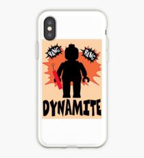 Dynamite Minifigure iPhone Case