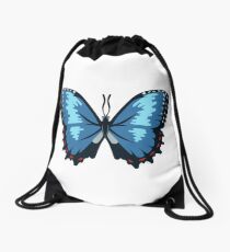 Morpho peleides Drawstring Bag