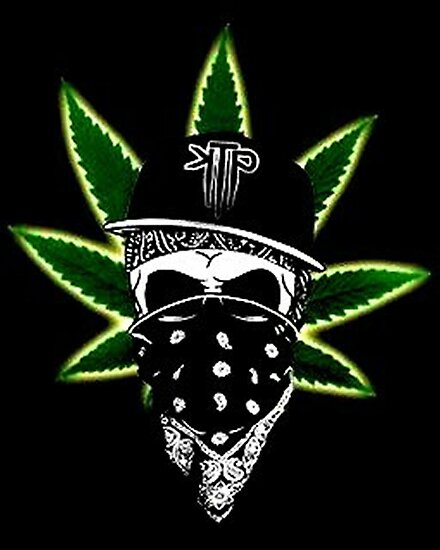 skull gangster weed thug life posters by desireinspire  redbubble