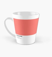 Lebende Koralle Pantone Tasse (konisch)