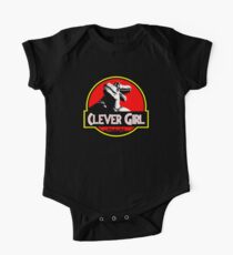 Clever Girl II Short Sleeve Baby One-Piece
