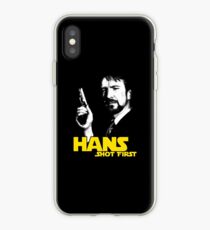 Hans Shot First iPhone Case