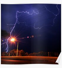 Crazy times on the highway Poster