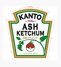 ash ketchum Photographic Print