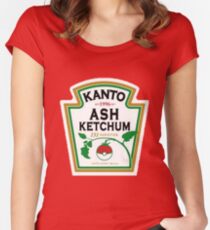 ash ketchum Women's Fitted Scoop T-Shirt