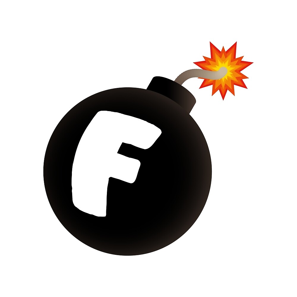 "F Bomb" by Redbubble