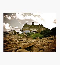 Narragansett Towers - Ocean Road - Rhode Island Photographic Print