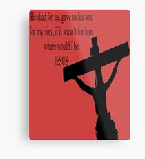 Salvation Metal Print