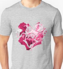 Majima Everywhere Heart- Pink Unisex T-Shirt