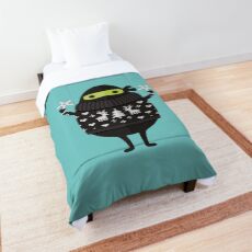 Ninjacado in Holiday Sweater Comforter