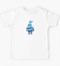 Penguin nature mountains Kids Tee