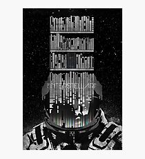 INTERSTELLAR poster Photographic Print