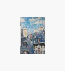 Roofs of Montmartre Art Board