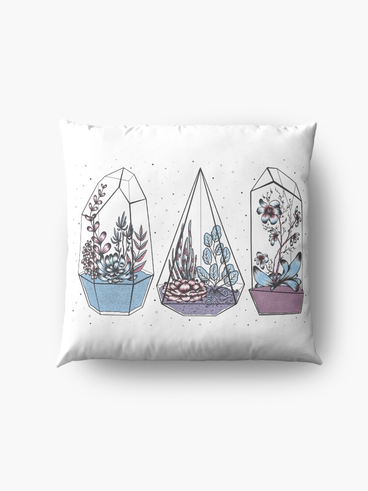 Alternate view of Terrariums Floor Pillow
