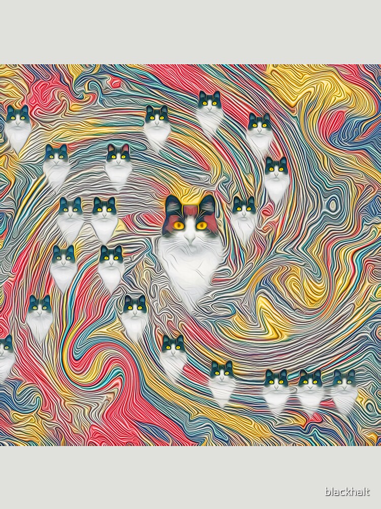 Abstract fibonacci cats by blackhalt