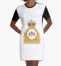 Badge of the Canadian Army Graphic T-Shirt Dress