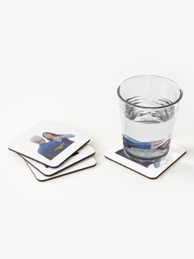 Alternate view of Everything okay? nope Coasters (Set of 4)