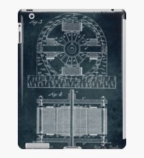 1888 Electro magnetic motor iPad Case/Skin