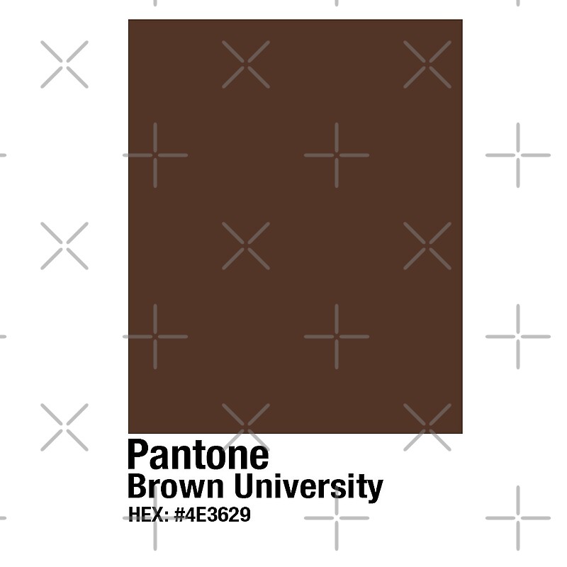 "Brown University Pantone " by sflissler Redbubble