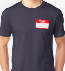 Hi, my name is ........ Unisex T-Shirt
